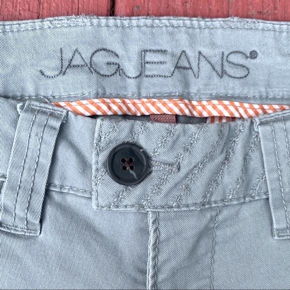 Jag Jeans Women's Slim Fit/Mid Rise Grey Jean | 8P - Picture 2 of 6